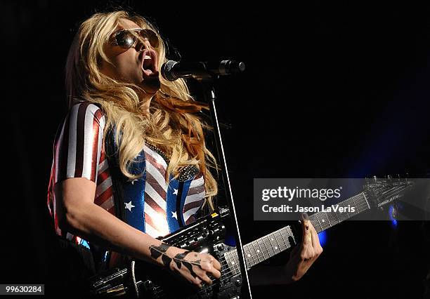 Ke$ha performs at KIIS FM's 2010 Wango Tango concert at Staples Center on May 15, 2010 in Los Angeles, California.