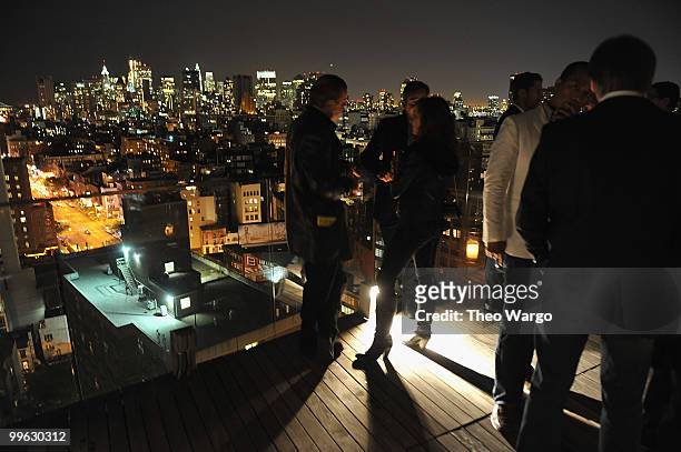 Event Atmosphere during the NY Upfronts celebration with Entertainment Weekly and 20th Century Fox Television at Cooper Square Penthouse on May 16,...
