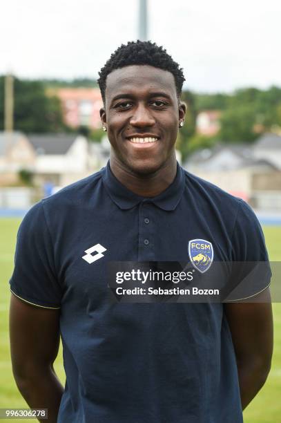 Bryan Lasme of Sochaux during the Friendly match between Sochaux and Strasbourg on July 10, 2018 in Belfort, France.