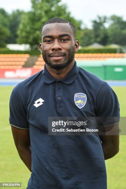 Salem Mbakata of Sochaux during the Friendly match between Sochaux and Strasbourg on July 10, 2018 in Belfort, France.