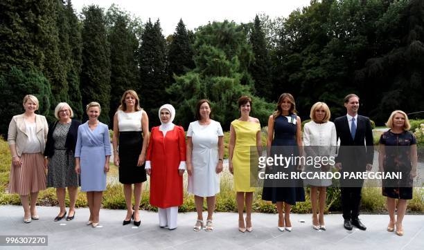 Leaders spouses including : Estonian Prime Minister's wife Karin Ratas, Swedish Prime Minister's wife Ulla Lofvén, Slovenian Prime Minister's wife...