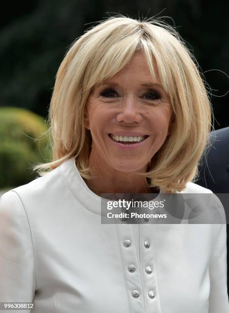 Waterloo 11/07/18 © Philip Reynaers / Photonews - Visite des conjoints des chefs d'État et de gouvernement dans le Brabant wallon - Bezoek van de...