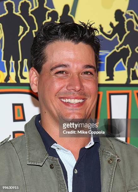 Television personality Rob Mariano attends the "Survivor: Heroes Vs Villains" finale reunion show at Ed Sullivan Theater on May 16, 2010 in New York...