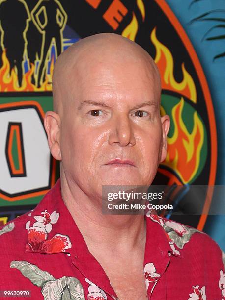 Television personality Randy Bailey attends the "Survivor: Heroes Vs Villains" finale reunion show at Ed Sullivan Theater on May 16, 2010 in New York...