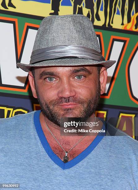 Russell Hantz attends the "Survivor: Heroes Vs Villains" finale reunion show at Ed Sullivan Theater on May 16, 2010 in New York City.