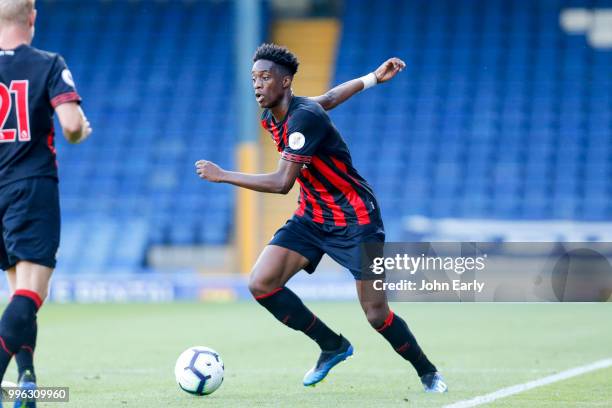 Terence Kongolo of Huddersfield Town during the pre season friendly between Bury and Hufddersfield Town at Gigg Lane on July 10, 2018 in Bury,...