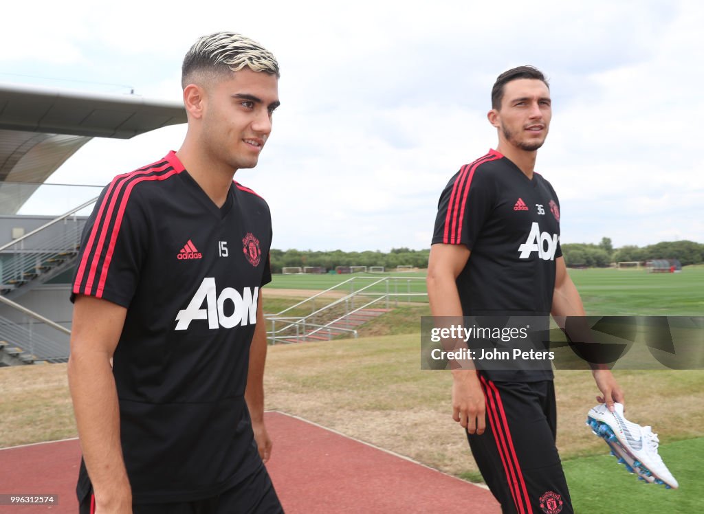 Manchester United Players return to Pre-Season Training