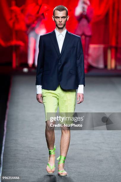 'Garcia Madrid' catwalk during the Mercedes-Benz Madrid Fashion Week Spring/Summer in Madrid, Spain. July 10, 2018.