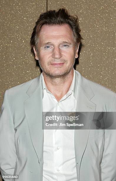 Actor Liam Neeson attends the premiere "Five Minutes Of Heaven" at the Tribeca Grand Hotel on August 11, 2009 in New York City.