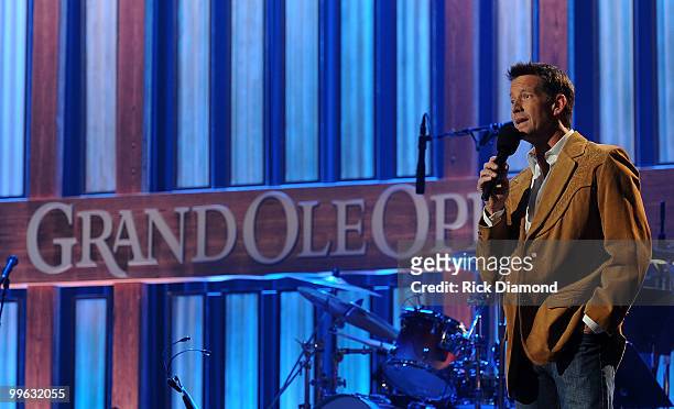 Hosts/Actor James Denton during the Music City Keep on Playin' benefit concert at the Ryman Auditorium on May 16, 2010 in Nashville, Tennessee.
