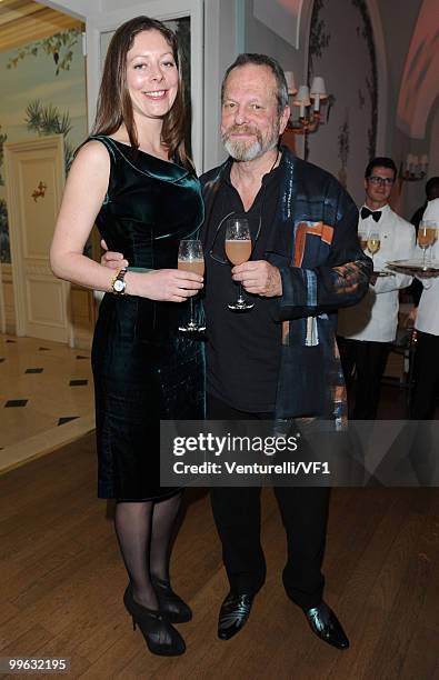 Director Terry Gilliam and daughter producer Amy Gilliam attend the Vanity Fair and Gucci Party Honoring Martin Scorsese during the 63rd Annual...