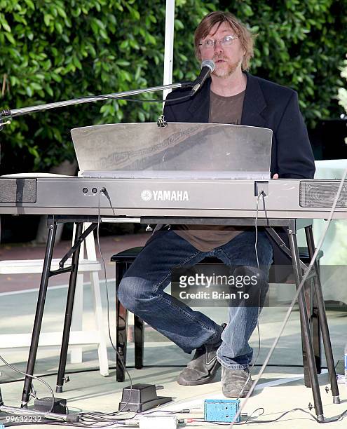 Brad Ellis, the pianist/musical coach from "Glee", attends 2010 Festival of New American Musicals opening celebration on May 16, 2010 in Toluca Lake,...
