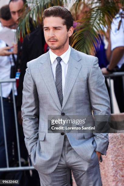 Shia LaBeouf attends the 'Wall Street: Money Never Sleeps' Photo Call on May 14, 2010 in Cannes, France.