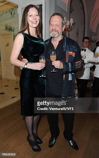 Director Terry Gilliam and daughter producer Amy Gilliam attend the Vanity Fair and Gucci Party Honoring Martin Scorsese during the 63rd Annual...