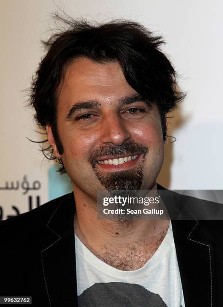 Filmmaker Scandar Copti attends the Doha Film Institute launch event on May 16, 2010 in Cannes, France.