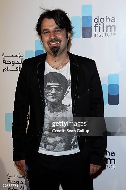 Filmmaker Scandar Copti attends the Doha Film Institute launch event on May 16, 2010 in Cannes, France.