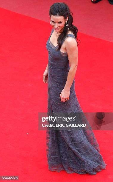 Actress Evangeline Lilly arrives for the screening of "La Princesse de Montpensier" presented in competition at the 63rd Cannes Film Festival on May...