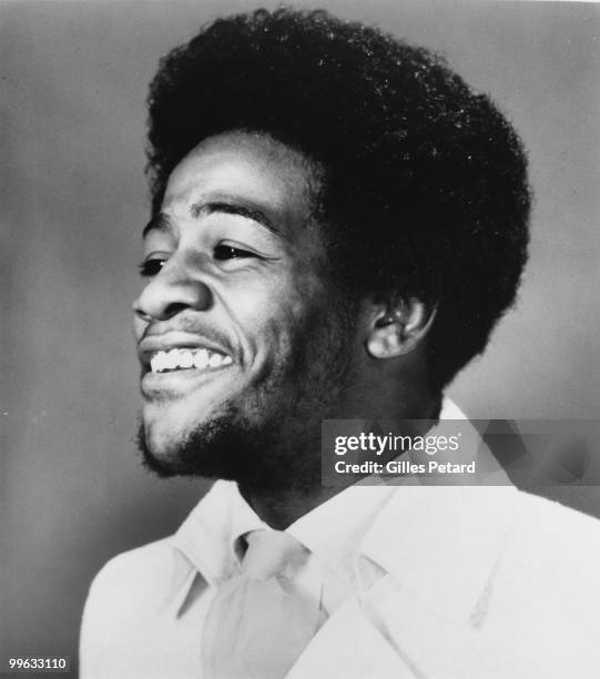 Al Green poses for a studio portrait in 1969 in the United States.