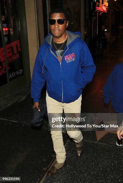 Kenneth Babyface Edmonds is seen on July 10, 2018 in Los Angeles, California.