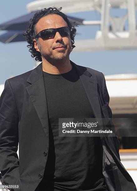 Director Alejandro Gonzalez Inarritu is seen attending the 63rd Cannes Film Festival on May 17, 2010 in Cannes, France.