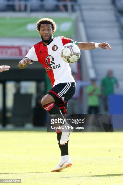 Tony Vilhena of Feyenoord during the Uhrencup match between BSC Young Boys and Feyenoord at the Tissot Arena on July 11, 2018 in Biel, Switzerland