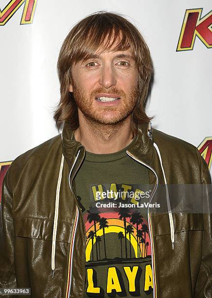 David Guetta attends KIIS FM's 2010 Wango Tango Concert at Staples Center on May 15, 2010 in Los Angeles, California.