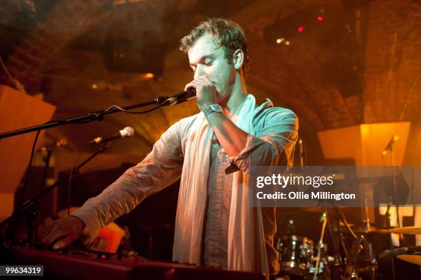 Max McElligot aka Wolf Gang performs on The Fly stage at The Brighton Coalition during day two of The Great Escape Festival on May 14, 2010 in...