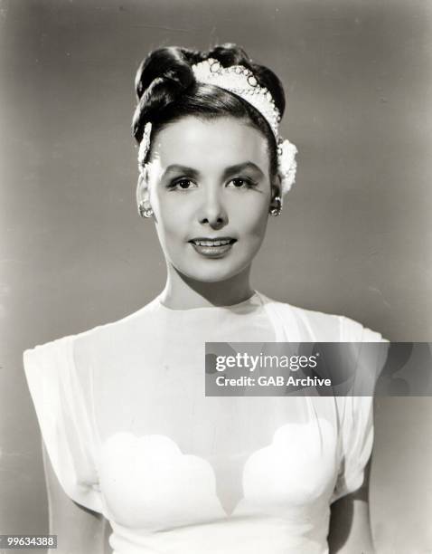 Photo of Lena HORNE; Posed portrait of Lena Horne in a still from the film 'Till The Clouds Roll By' in 1946