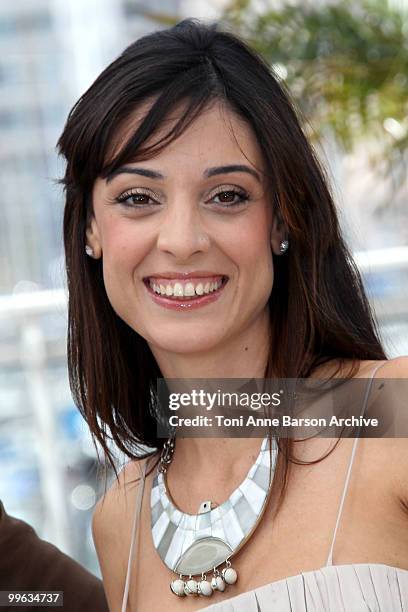 Actress Martina Gusman attends the 'Carancho' Photo Call held at the Palais des Festivals during the 63rd Annual International Cannes Film Festival...