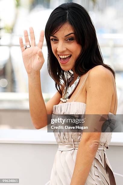 Actress Martina Gusman attends the "Carancho" Photocall at the Salon Diane at The Majestic during the 63rd Annual Cannes Film Festival on May 17,...