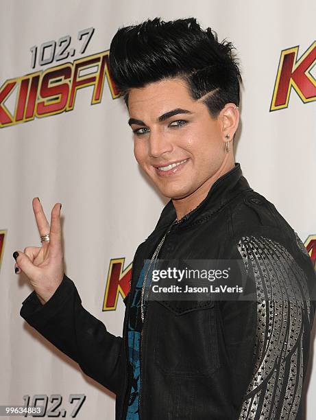 Singer Adam Lambert attends KIIS FM's 2010 Wango Tango Concert at Staples Center on May 15, 2010 in Los Angeles, California.