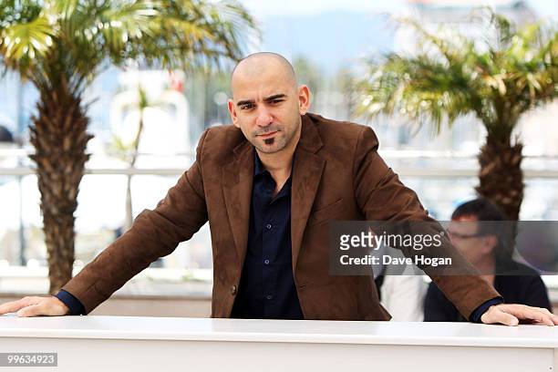Director Pablo Trapero attends the "Carancho" Photocall at the Salon Diane at The Majestic during the 63rd Annual Cannes Film Festival on May 17,...
