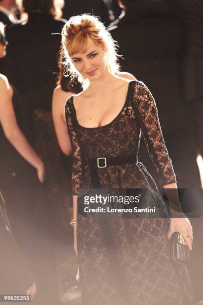 Louise Bourgoin attends the 'Black Heaven' Premiere held at the Palais des Festivals on May 16, 2010 in Cannes, France.