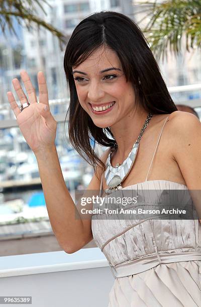 Actress Martina Gusman attends the 'Carancho' Photo Call held at the Palais des Festivals during the 63rd Annual International Cannes Film Festival...