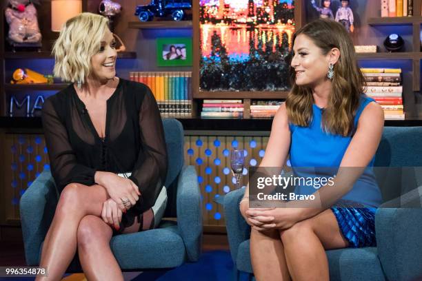 Pictured : Jane Krakowski and Brooke Laughton --