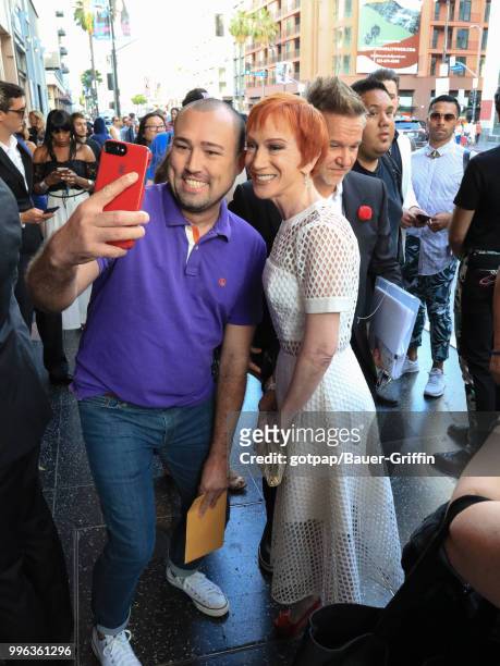 Kathy Griffin is seen on July 10, 2018 in Los Angeles, California.