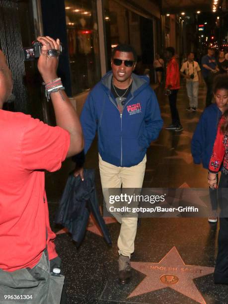 Kenneth Edmonds aka 'Babyface' is seen on July 10, 2018 in Los Angeles, California.