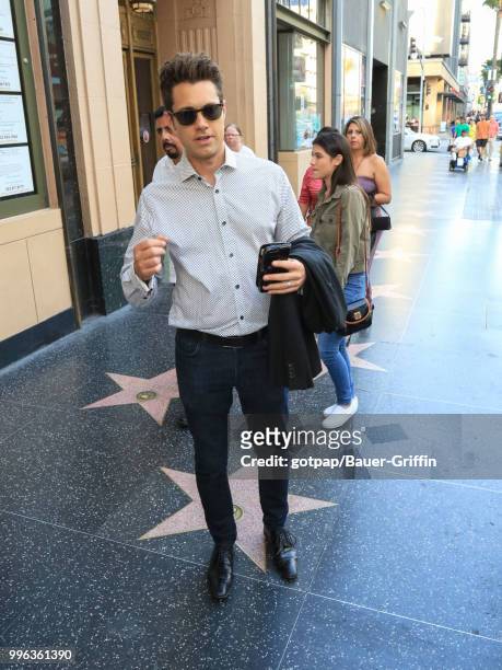Drew Seeley is seen on July 10, 2018 in Los Angeles, California.