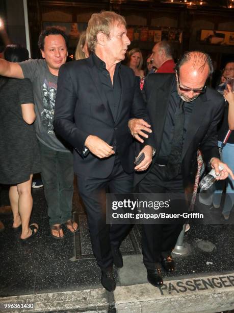 Michael Bolton is seen on July 10, 2018 in Los Angeles, California.