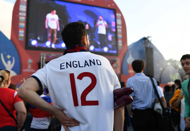 RUS: England v Croatia: Semi Final - FIFA Fan Festival