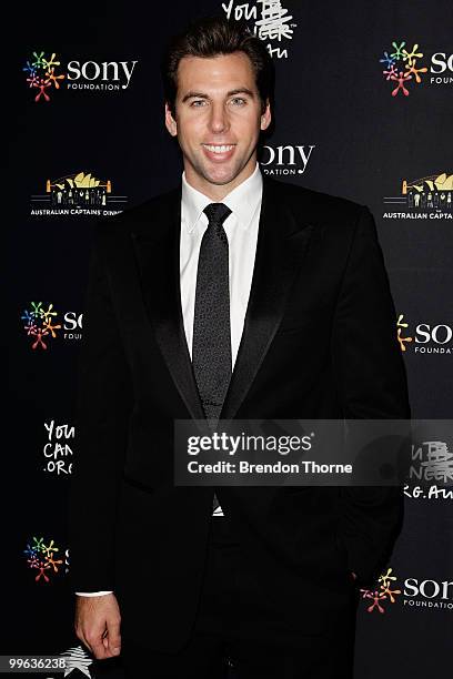 Grant Hackett attends the Australian captain's dinner to tackle youth cancer at Star City Casino on May 17, 2010 in Sydney, Australia.