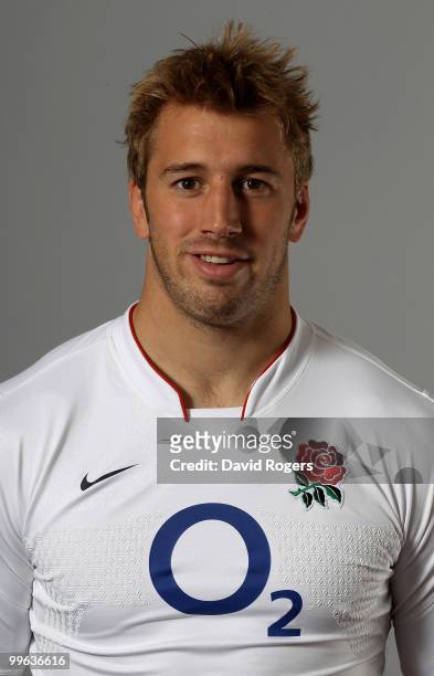 Chris Robshaw of England poses for a portrait at Twickenham on May 17, 2010 in Twickenham, England.