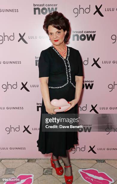 Lulu Guinness attends the launch of the new ghd x Lulu Guinness collection, which raises money for Breast Cancer Now, at One Belgravia on July 11,...