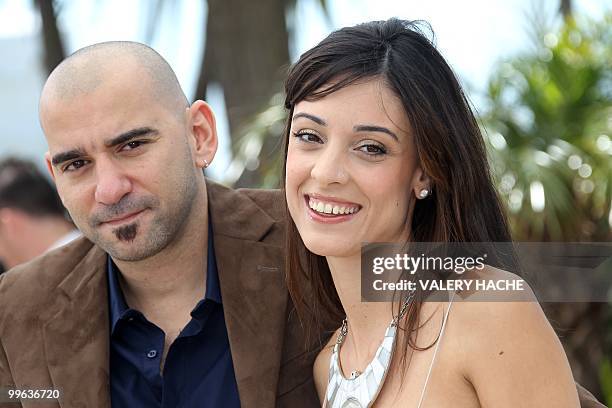 Argentinian actress Martina Gusman and Argentinian director Pablo Trapero pose during the photocall of "Carancho" presented in the Un Certain Regard...