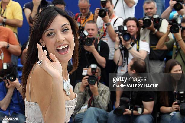 Argentinian actress Martina Gusman poses during the photocall of "Carancho" presented in the Un Certain Regard selection at the 63rd Cannes Film...