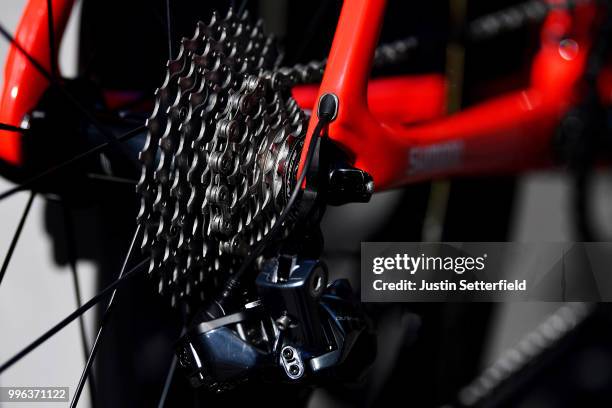 Start / Michal Kwiatkowski of Poland and Team Sky / Cassete / Chain / Detail View / during the 105th Tour de France 2018, Stage 5 a 204,5km stage...