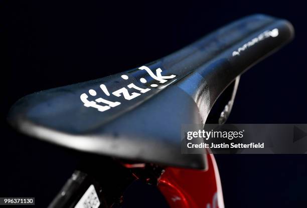 Start / Michal Kwiatkowski of Poland and Team Sky / Saddle / Detail View / during the 105th Tour de France 2018, Stage 5 a 204,5km stage from Lorient...