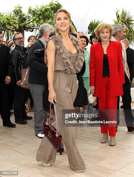 Elsa Pataky attends the "Homage to Spanish Cinema" Photocall held at the Palais des Festivals during the 63rd Annual International Cannes Film...