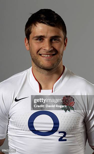 Richard Wigglesworth of England poses for a portrait at Twickenham on May 17, 2010 in Twickenham, England.