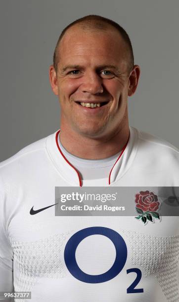 Mike Tindall of England poses for a portrait at Twickenham on May 17, 2010 in Twickenham, England.